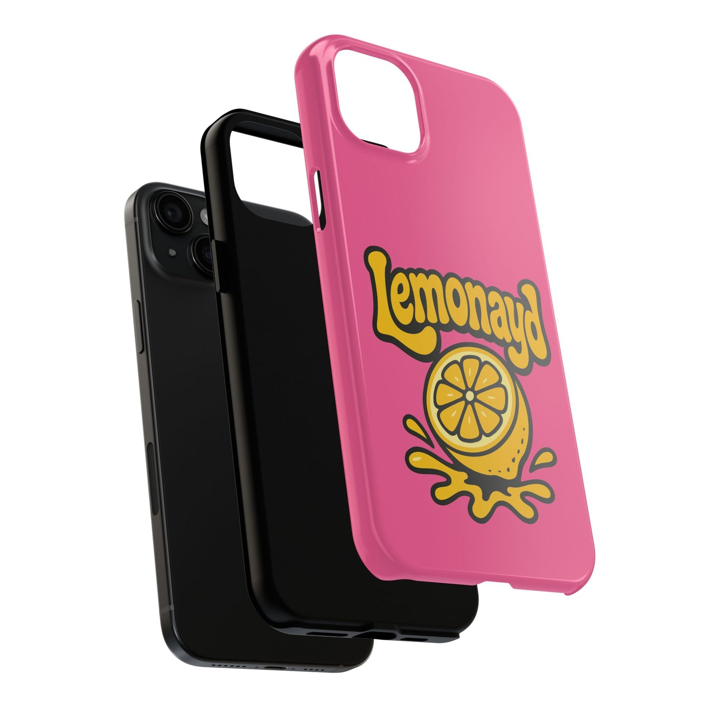 Lemonayd Tough Phone Case - Vibrant Citrus Design for Protection and Style