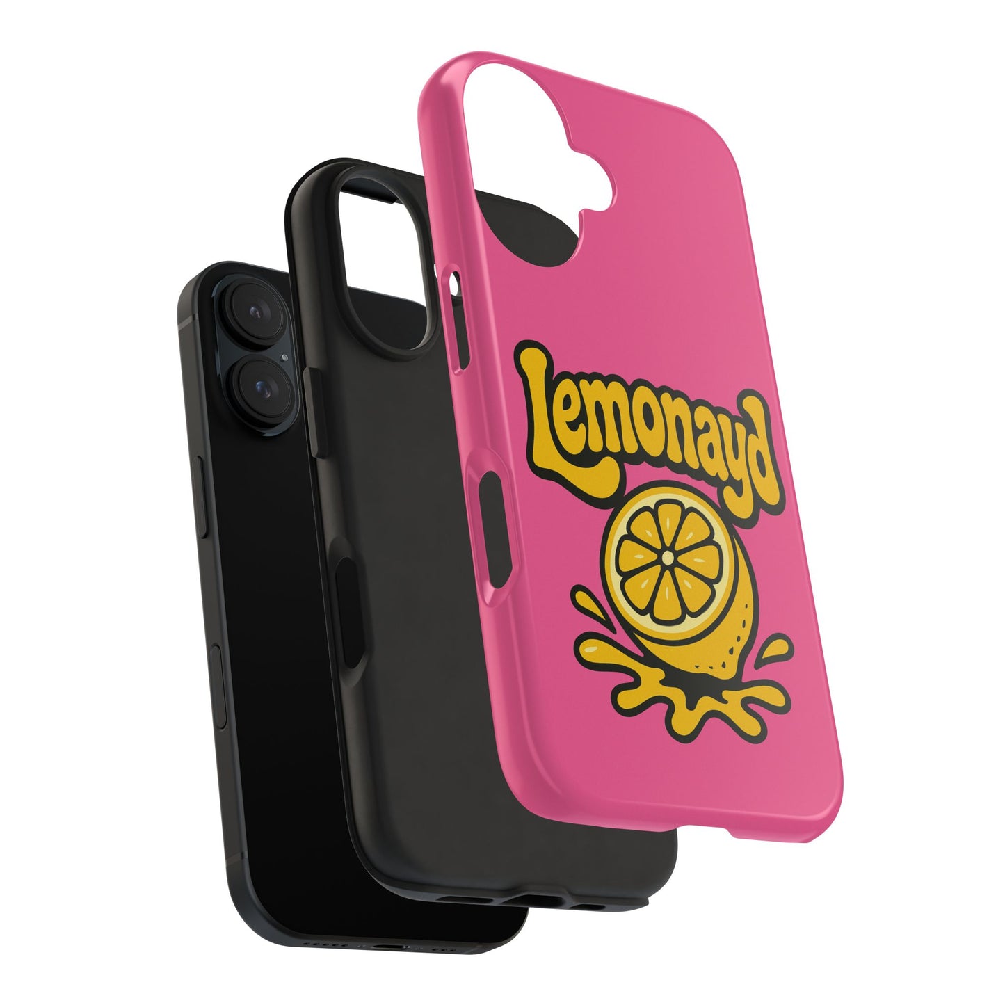 Lemonayd Tough Phone Case - Vibrant Citrus Design for Protection and Style