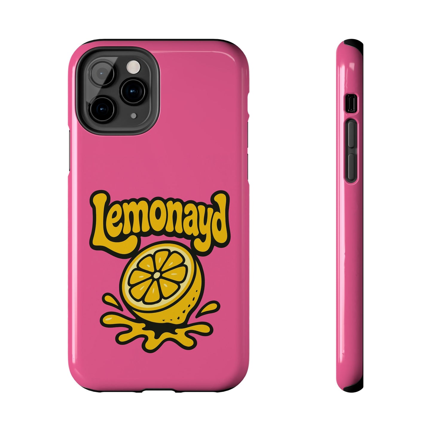 Lemonayd Tough Phone Case - Vibrant Citrus Design for Protection and Style