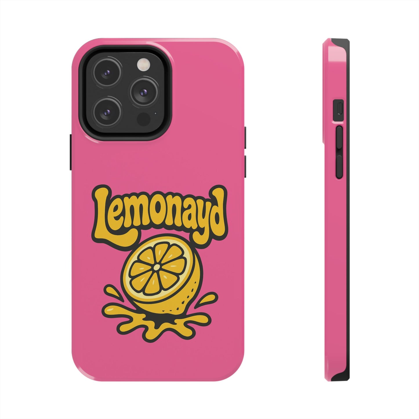 Lemonayd Tough Phone Case - Vibrant Citrus Design for Protection and Style