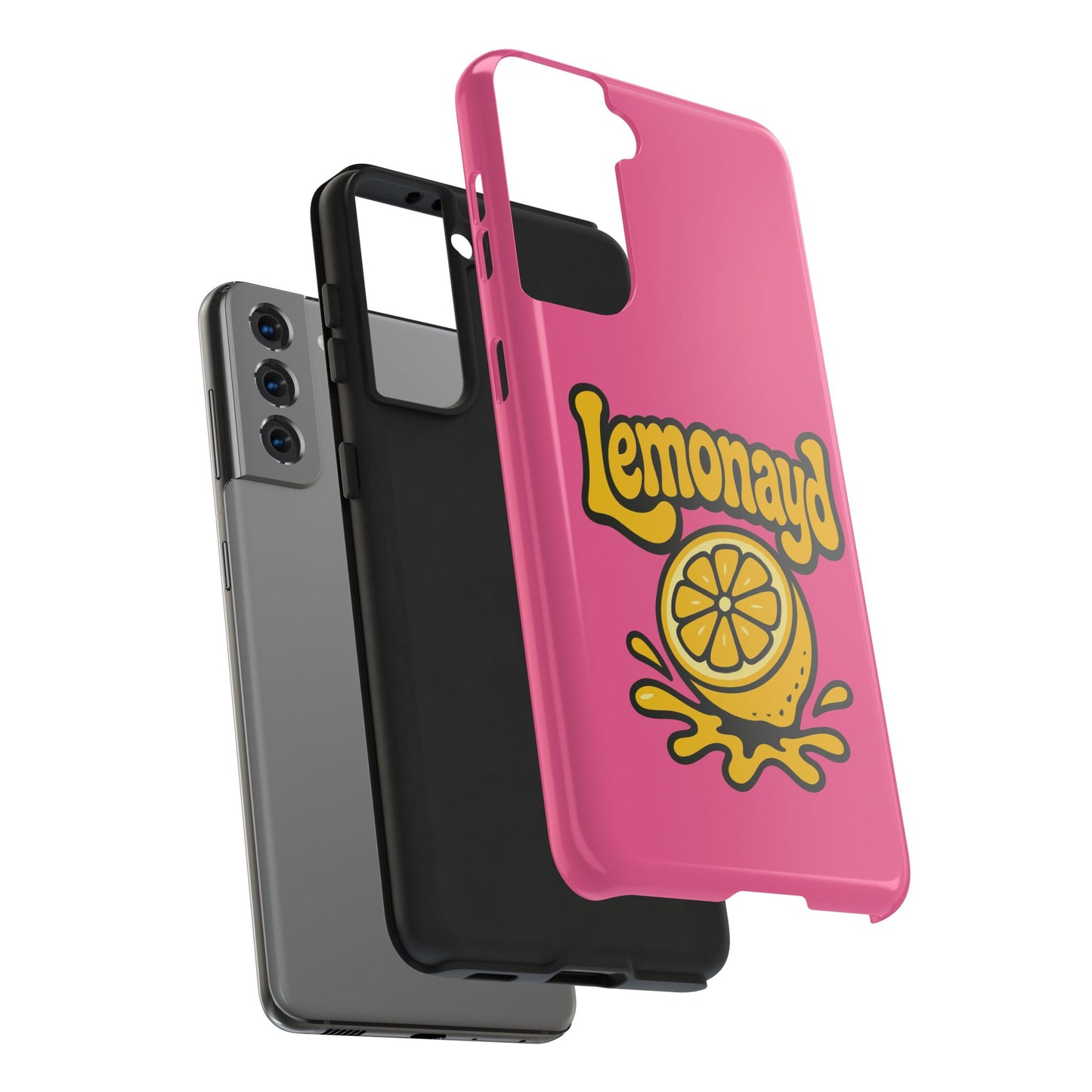 Lemonayd Tough Phone Case - Vibrant Citrus Design for Protection and Style