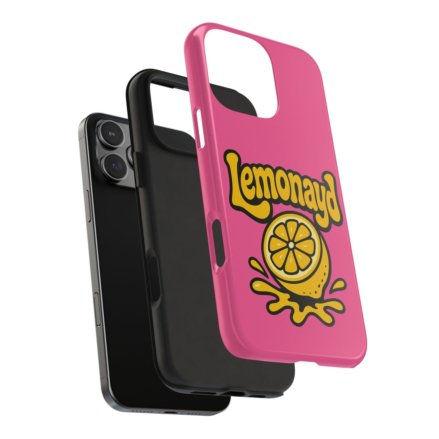 Lemonayd Tough Phone Case - Vibrant Citrus Design for Protection and Style