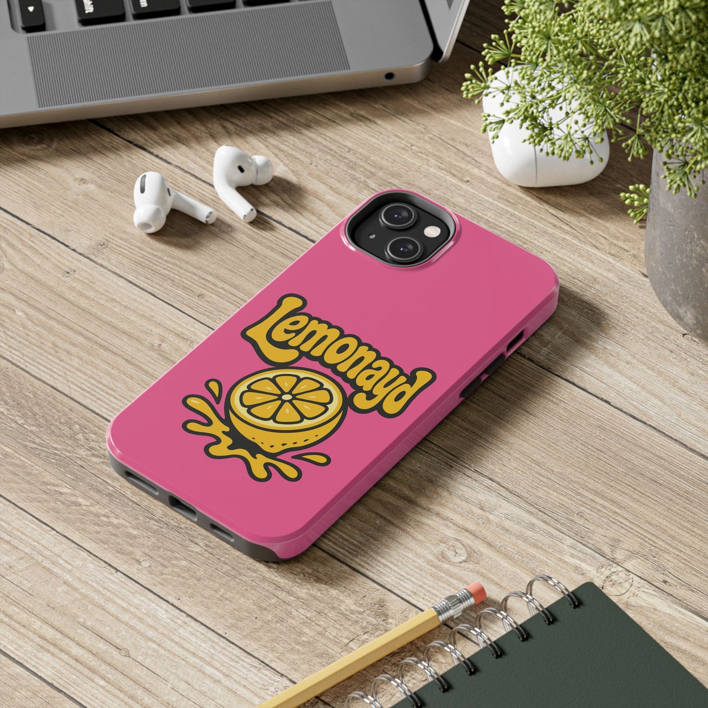 Lemonayd Tough Phone Case - Vibrant Citrus Design for Protection and Style