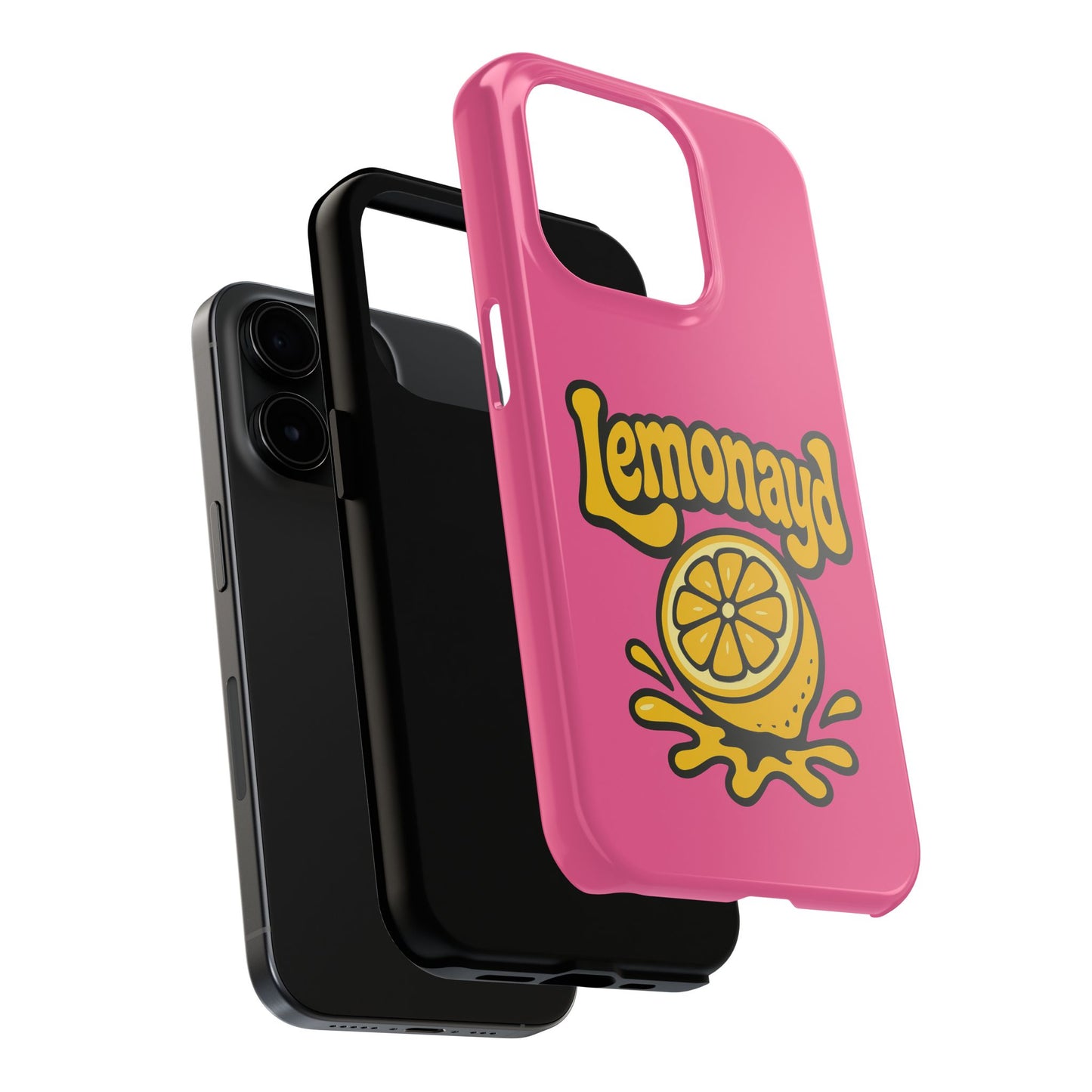 Lemonayd Tough Phone Case - Vibrant Citrus Design for Protection and Style