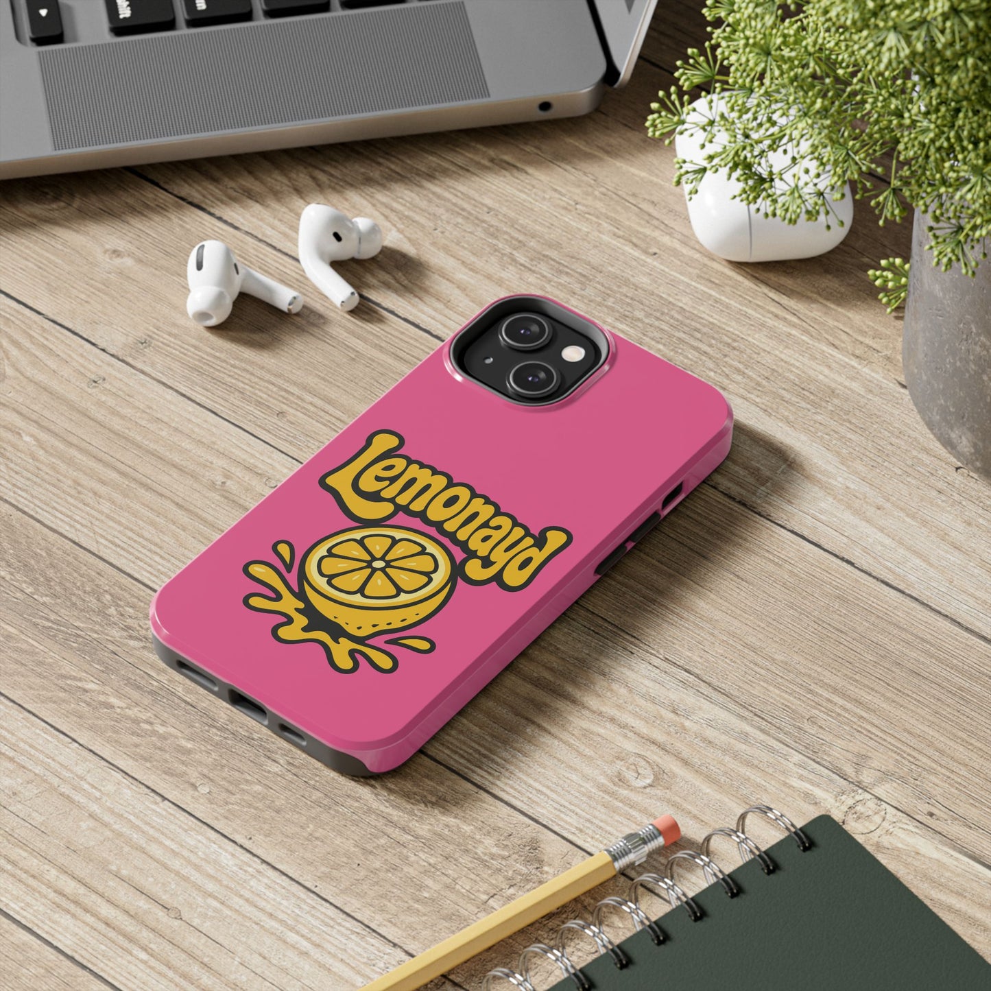 Lemonayd Tough Phone Case - Vibrant Citrus Design for Protection and Style