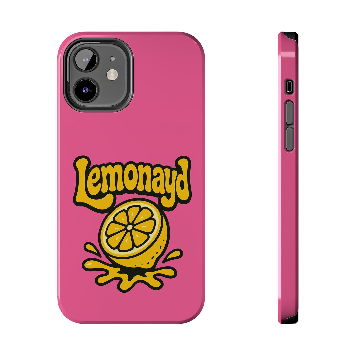 Lemonayd Tough Phone Case - Vibrant Citrus Design for Protection and Style