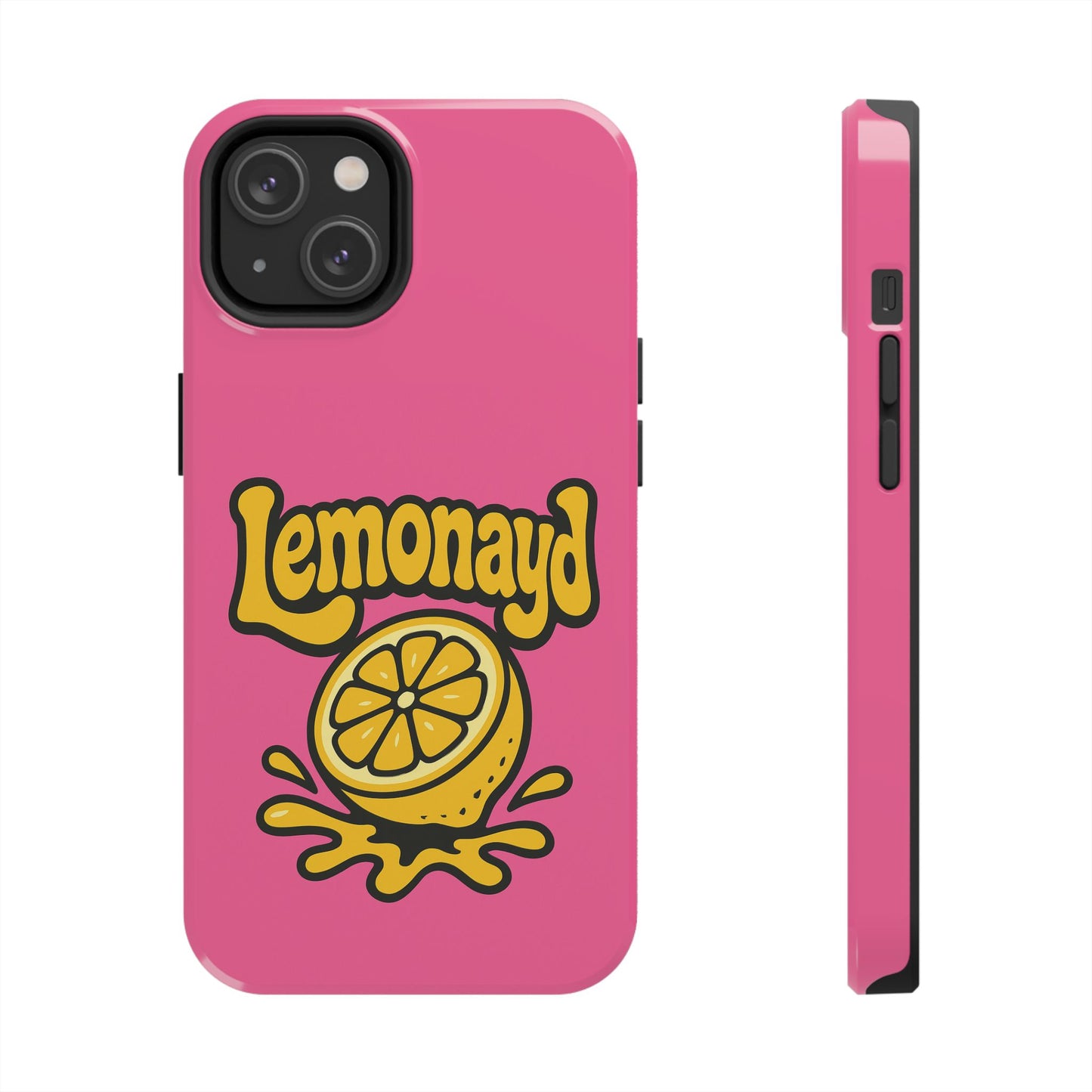 Lemonayd Tough Phone Case - Vibrant Citrus Design for Protection and Style