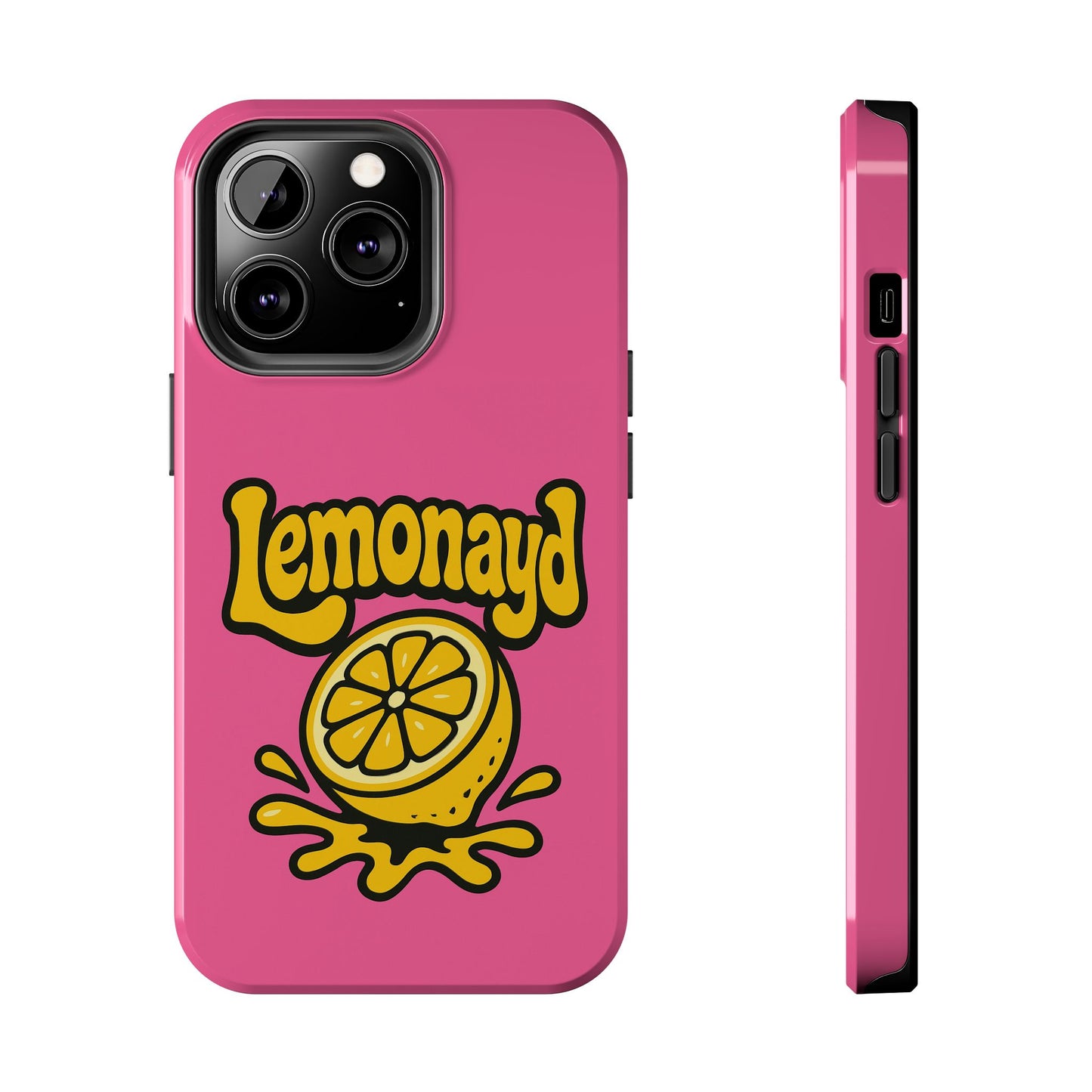 Lemonayd Tough Phone Case - Vibrant Citrus Design for Protection and Style