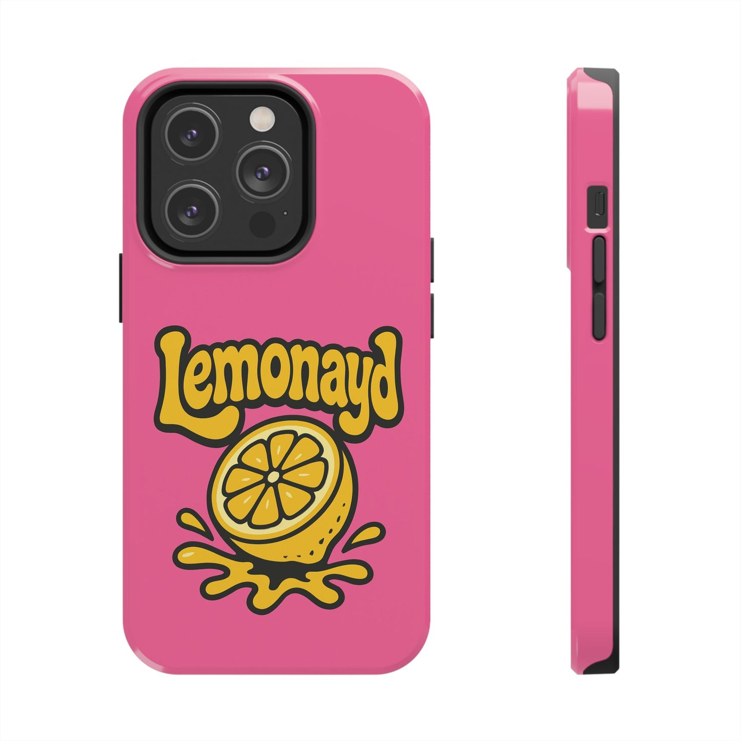 Lemonayd Tough Phone Case - Vibrant Citrus Design for Protection and Style