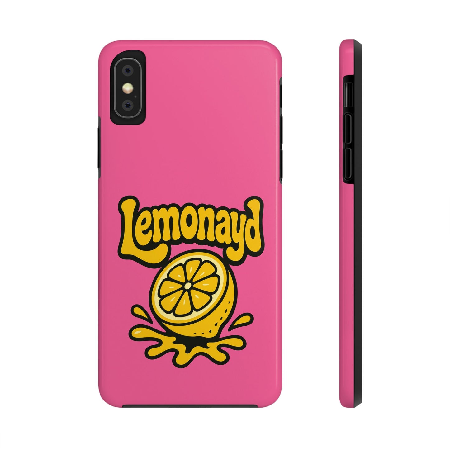 Lemonayd Tough Phone Case - Vibrant Citrus Design for Protection and Style