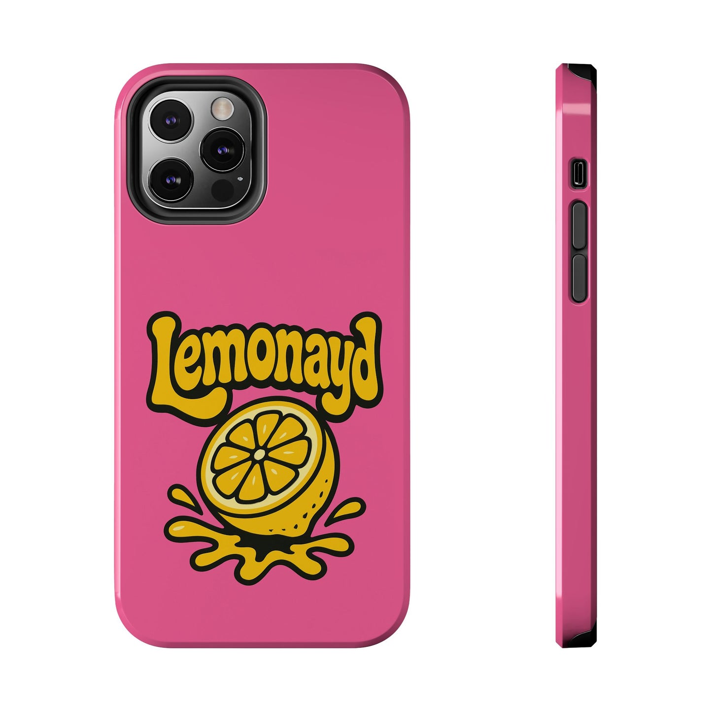 Lemonayd Tough Phone Case - Vibrant Citrus Design for Protection and Style